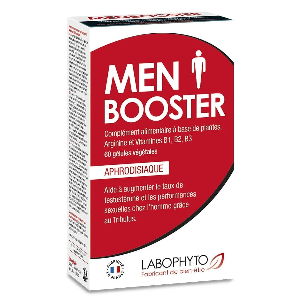 complément aphrodisiaque naturel hommes stressés fabrication française soixante gélules végétales traitement trois mois tribulus muira puama ginseng maca ginkgo