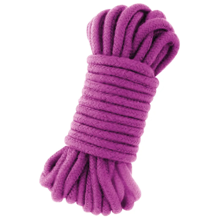 Corde Bondage Coton Japonais dix mètres douce robuste sécurisée sensuelle artistique créative longue confortable débutants avancés