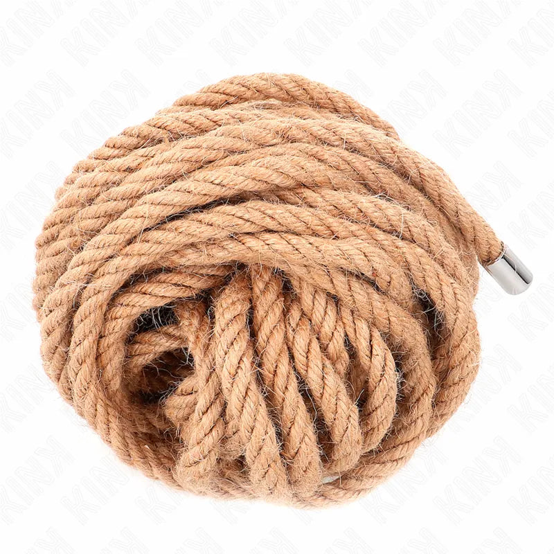 Cordes Chanvre Bondage Shibari Kinbaku dix mètres naturel authentique texture rustique robuste polyvalente durable sécurisée confortable ergonomique artistique