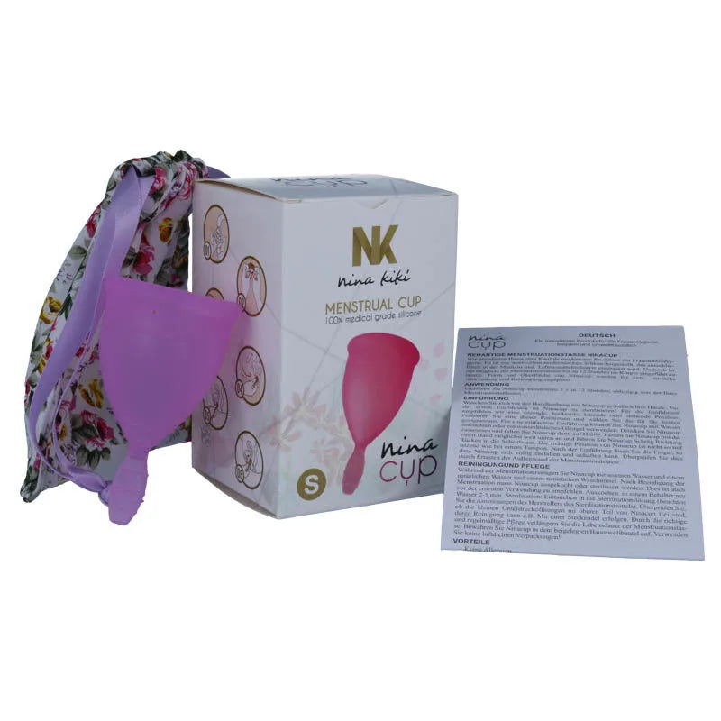 Coupe menstruelle silicone qualité médicale taille L réutilisable écologique capacité 15ml diamètre 40mm confort sécurité insertion stérilisable ergonomique protection 12heures