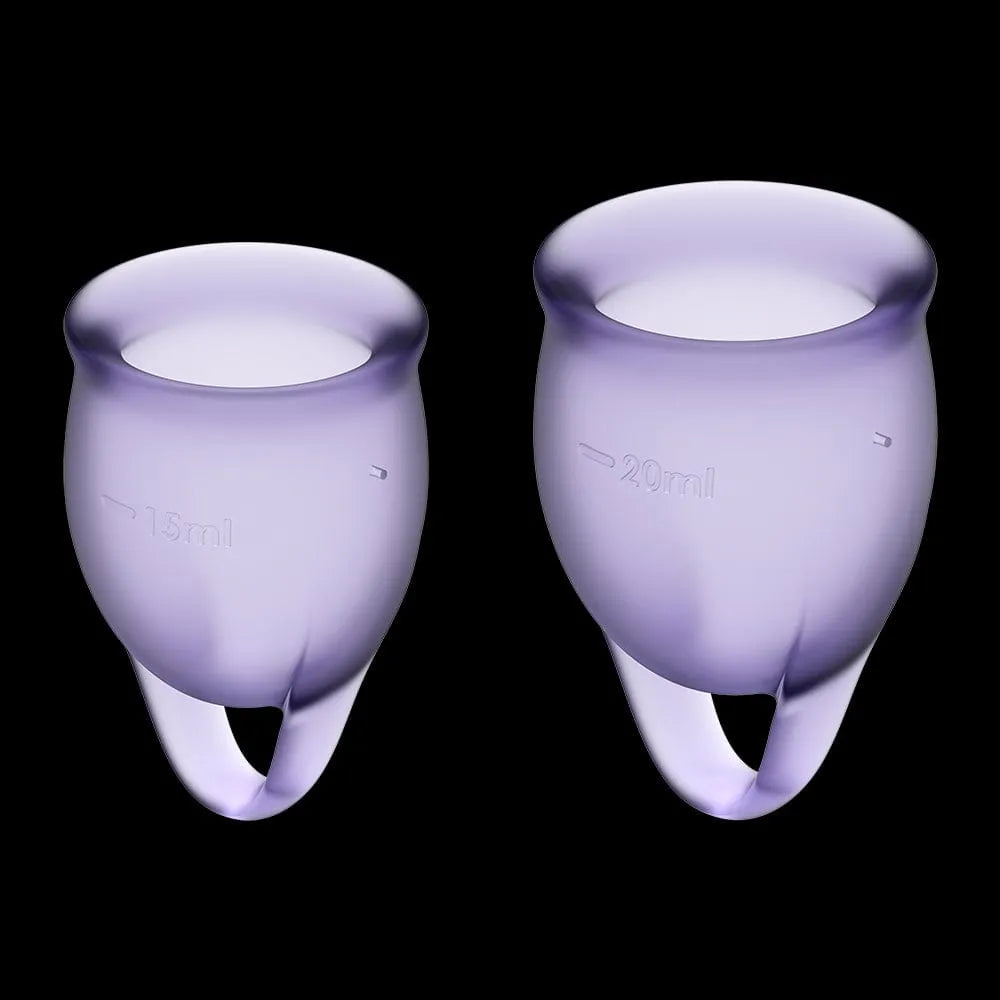 Coupe menstruelle silicone médical hypoallergénique souple confortable insertion facile retrait sécurisée capacité 15ml 20ml adaptée débutantes expertes réutilisable