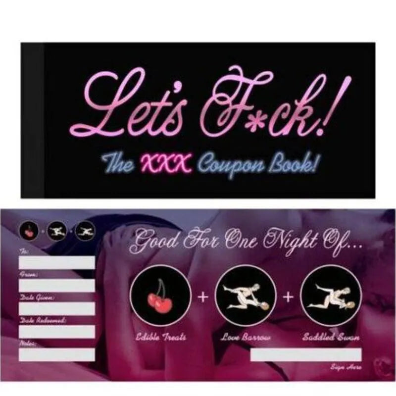 coupons romantiques jeux intimes sensuels complicité passion surprise cadeau anniversaire saintvalentin moments inoubliables créativité communication intimité