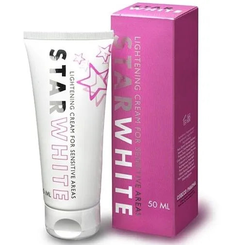 Crème éclaircissante peaux sensibles zones intimes ciblée pigmentation excessive taches vieillesse rousseur formule douce hypoallergénique concentrée résultats visibles teint lisse