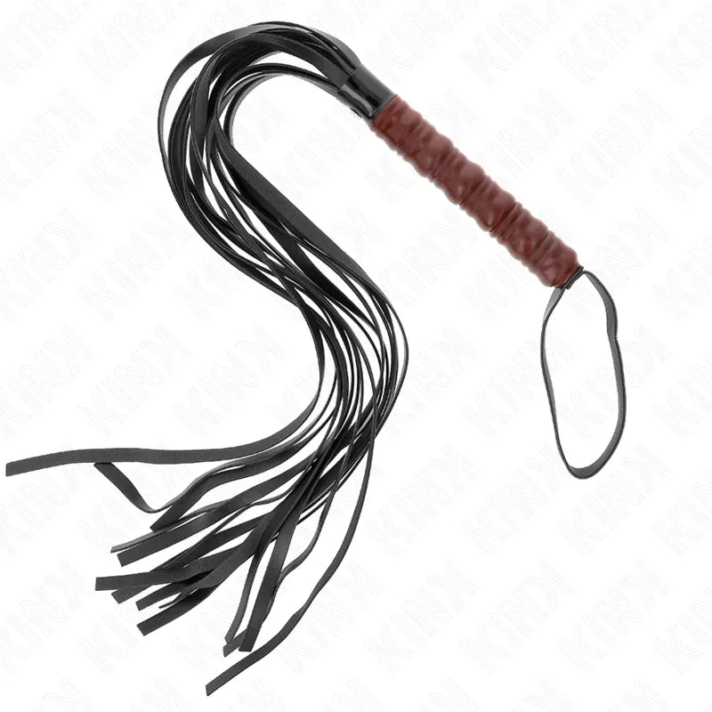 cravache cuir véritable ergonomique poignée confortable robuste flexible durable finition élégante noir longueurs variées sensations contrôle précision domination soumission artisanal
