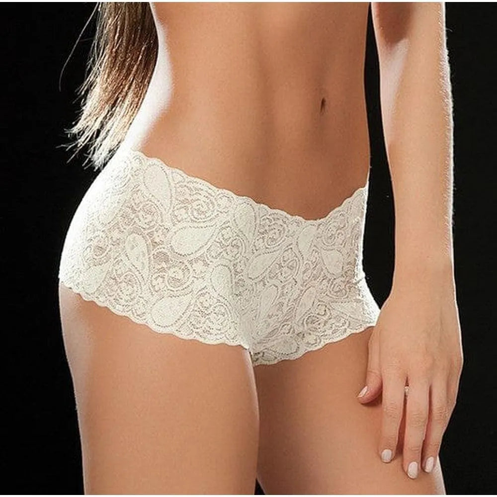 culotte taille haute gainante ventre plat shorty dentelle réfléchissante noire confortable respirante extensible nylon élasthanne invisible sculptante élégante sexy