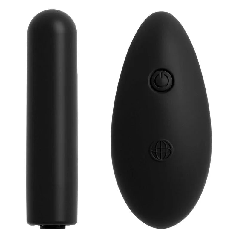 Culotte vibrante noire avec plug anal en silicone étanche, télécommande sans fil, 10 modes pulsations, tailles XL-2XL.