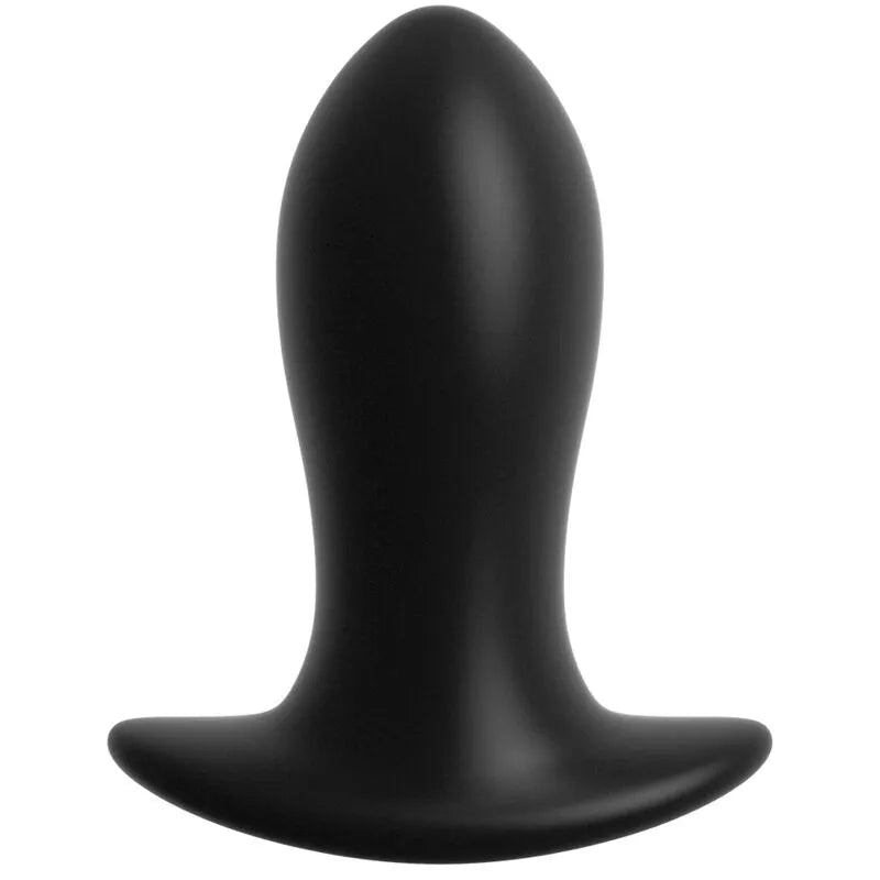 Plug anal en silicone noir étanche, forme ergonomique, compatible avec culotte vibrante, 10 modes, télécommande sans fil.