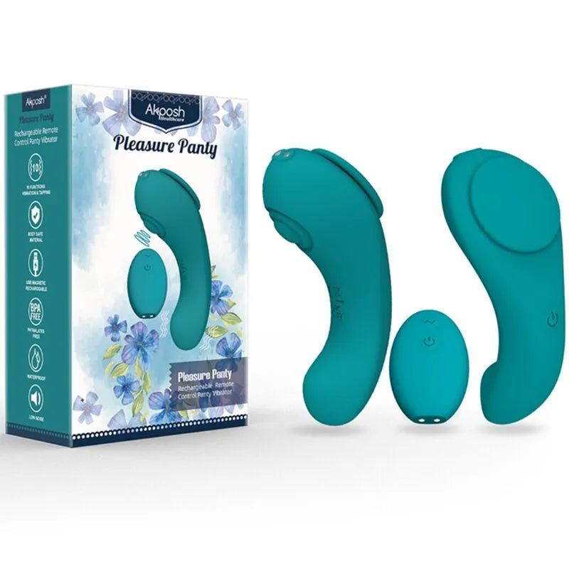 culotte vibrante étanche ergonomique silicone ABS médical rechargeable USB silencieuse discrète forme goutte quatre modes trois vitesses
