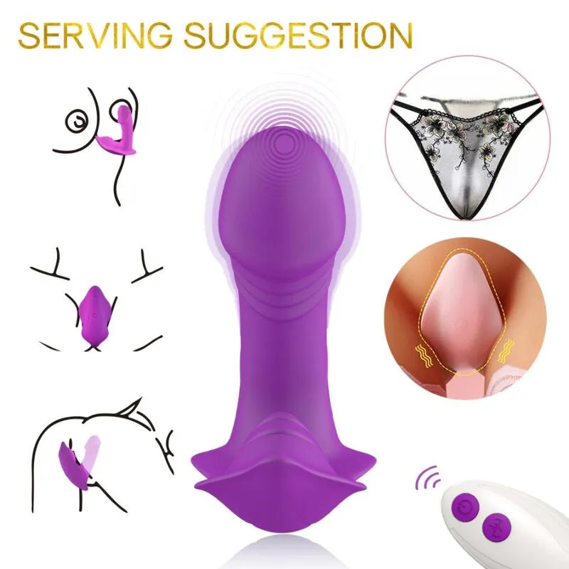 Culotte vibrante étanche silicone médical ABS rechargeable ergonomique discrète silencieuse puissante double moteur ciblage point G point C compacte portable