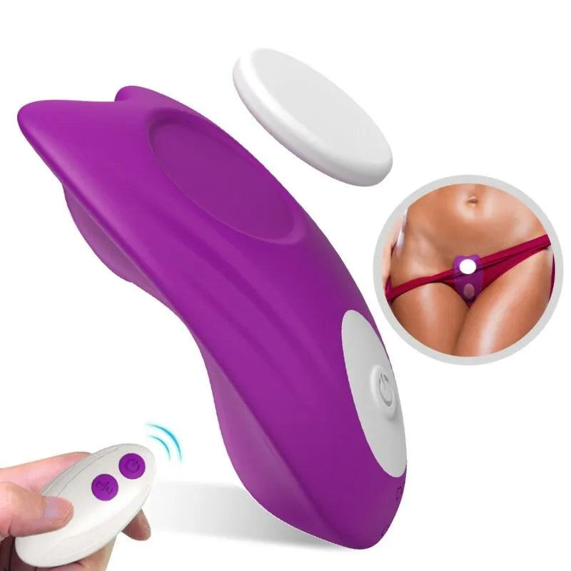 Culotte vibrante étanche rechargeable silicone médical ABS double moteur magnétique fixation discrète ergonomique ciblage clitoris neuf modes autonomie longue