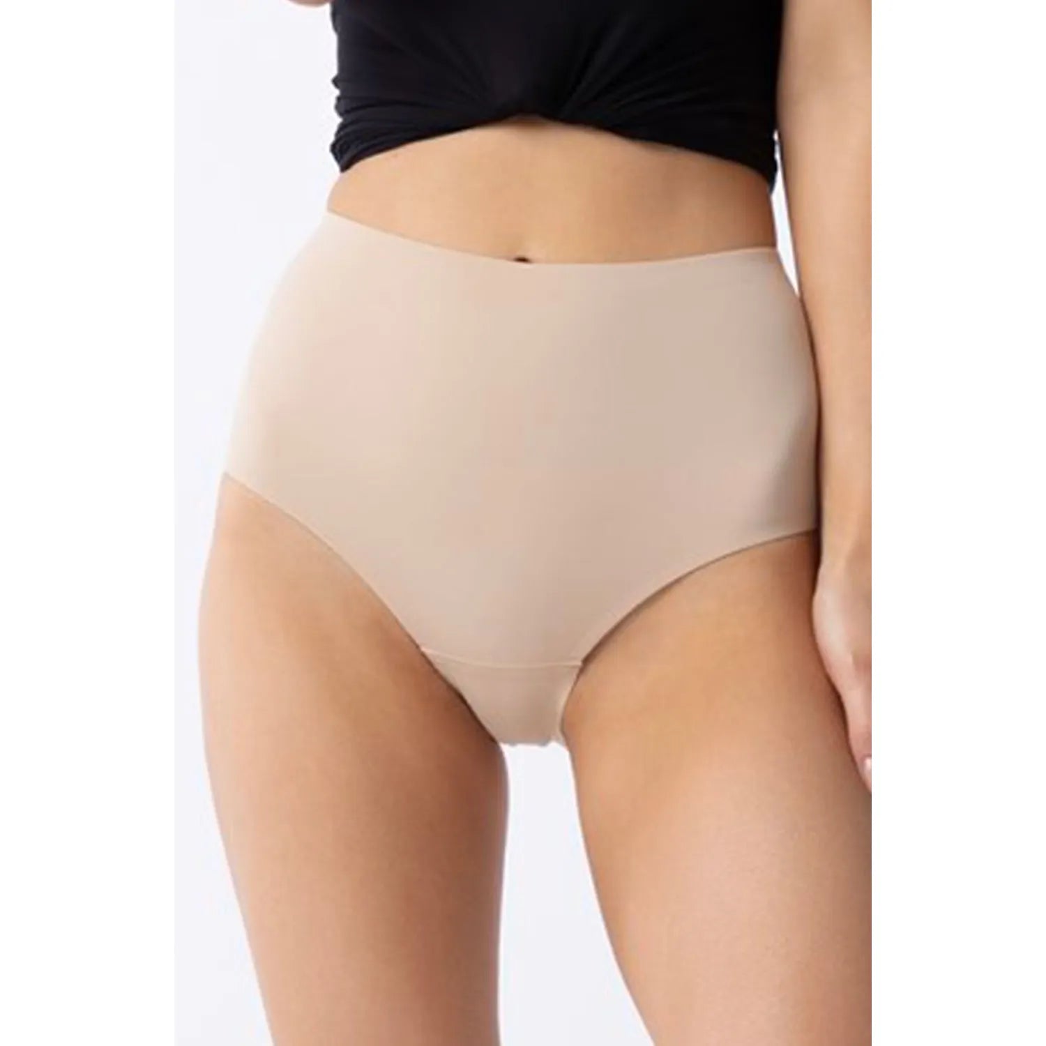 Culotte Julimex modèle 191337 taille haute coton biologique maille intelligente lissage silhouette confort respirant hypoallergénique discret élégant multicolore