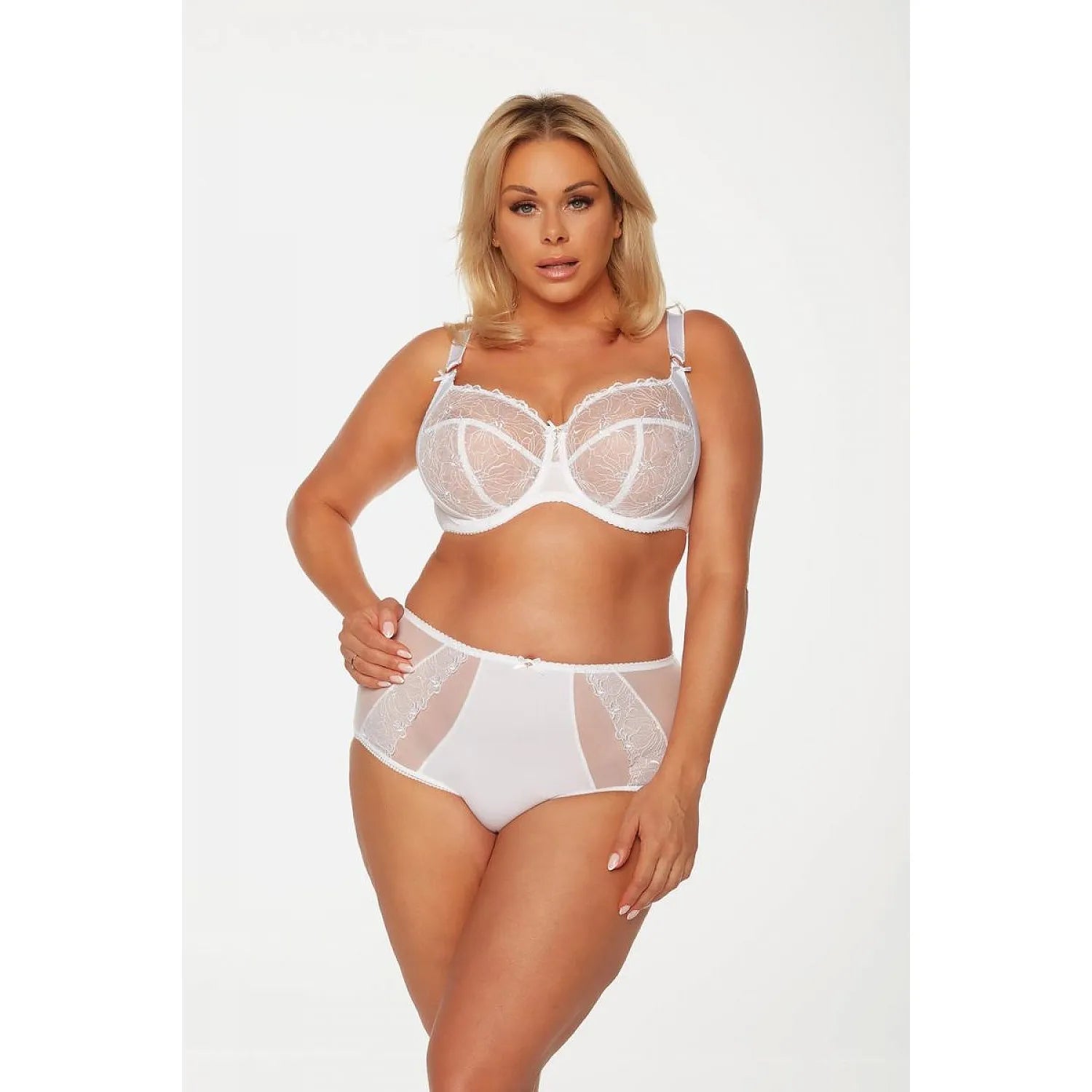 Culottes model 196857 Bella Misteria microfibre brodée couvrance totale confortultimate taillehanche S M L XL XXL XXXL
