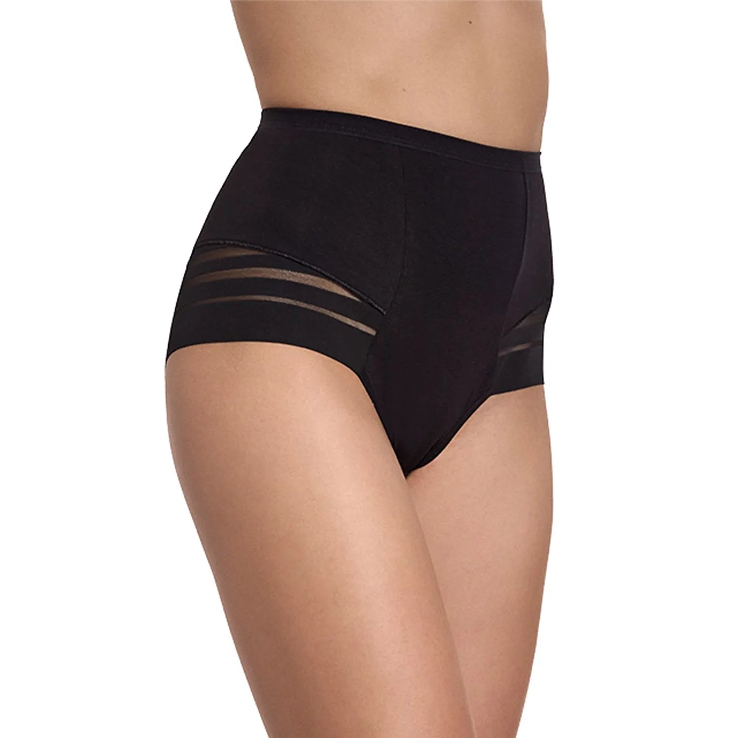 Culottes haute taille Gabidar 197031 design élégant maille transparente confort quotidien lingerie sexy féminine