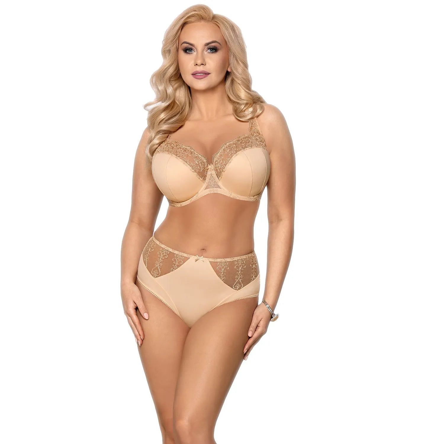 Ensemble lingerie sexy dentelle soutien-gorge culotte taille haute confort femme élégance quotidien occasion spéciale