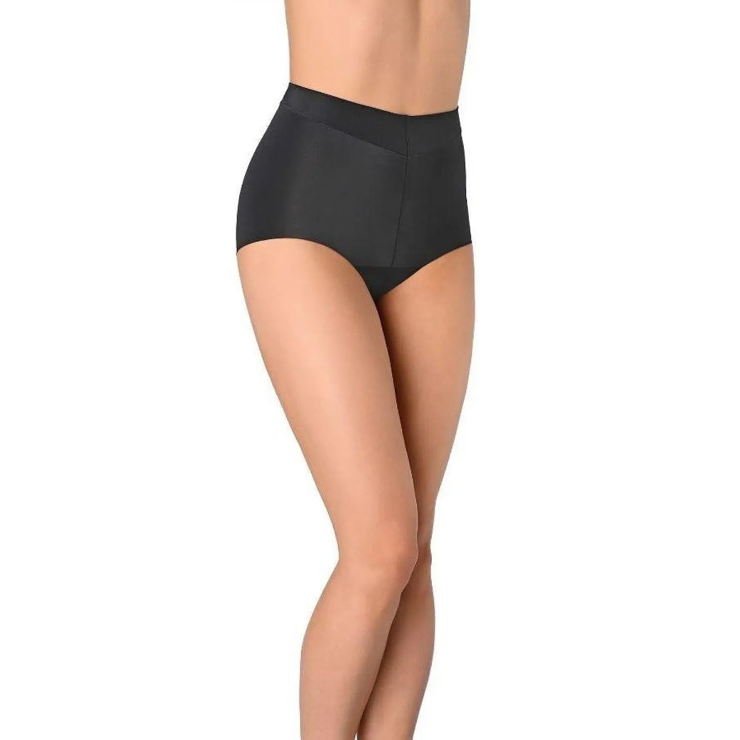 Culotte taille haute 198108 Teyli laser finish noir comfort femmes maintien hanches abdomen ajustement parfait sans élastique