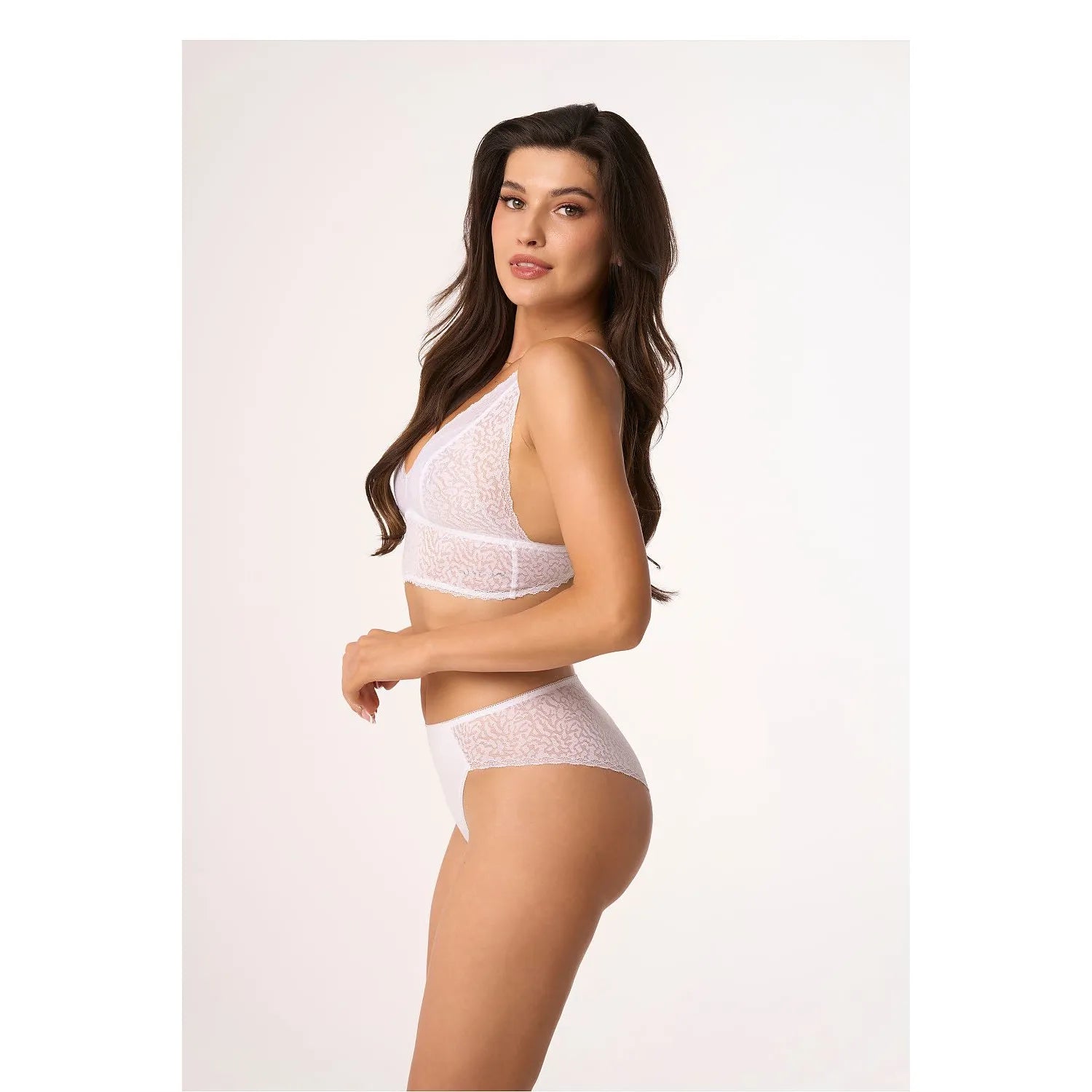 Culottes brésiliennes Babell 199340, coton doux, élasthanne, élégance et confort, lingerie femme, haute qualité, blanc