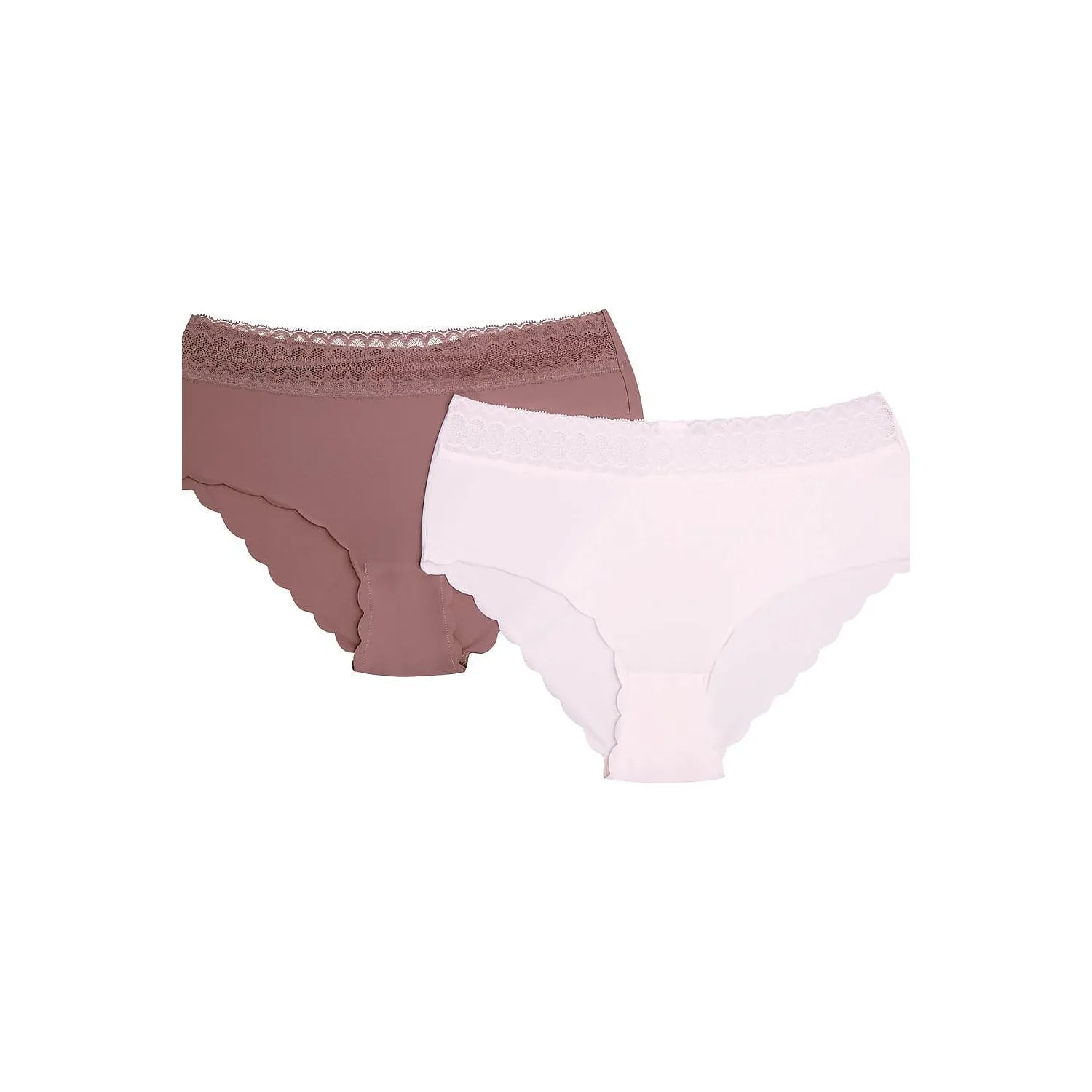 Ensemble lingerie femme terre cuite et marron rosé, dentelle élégante, soutien-gorge et culotte confort quotidien.