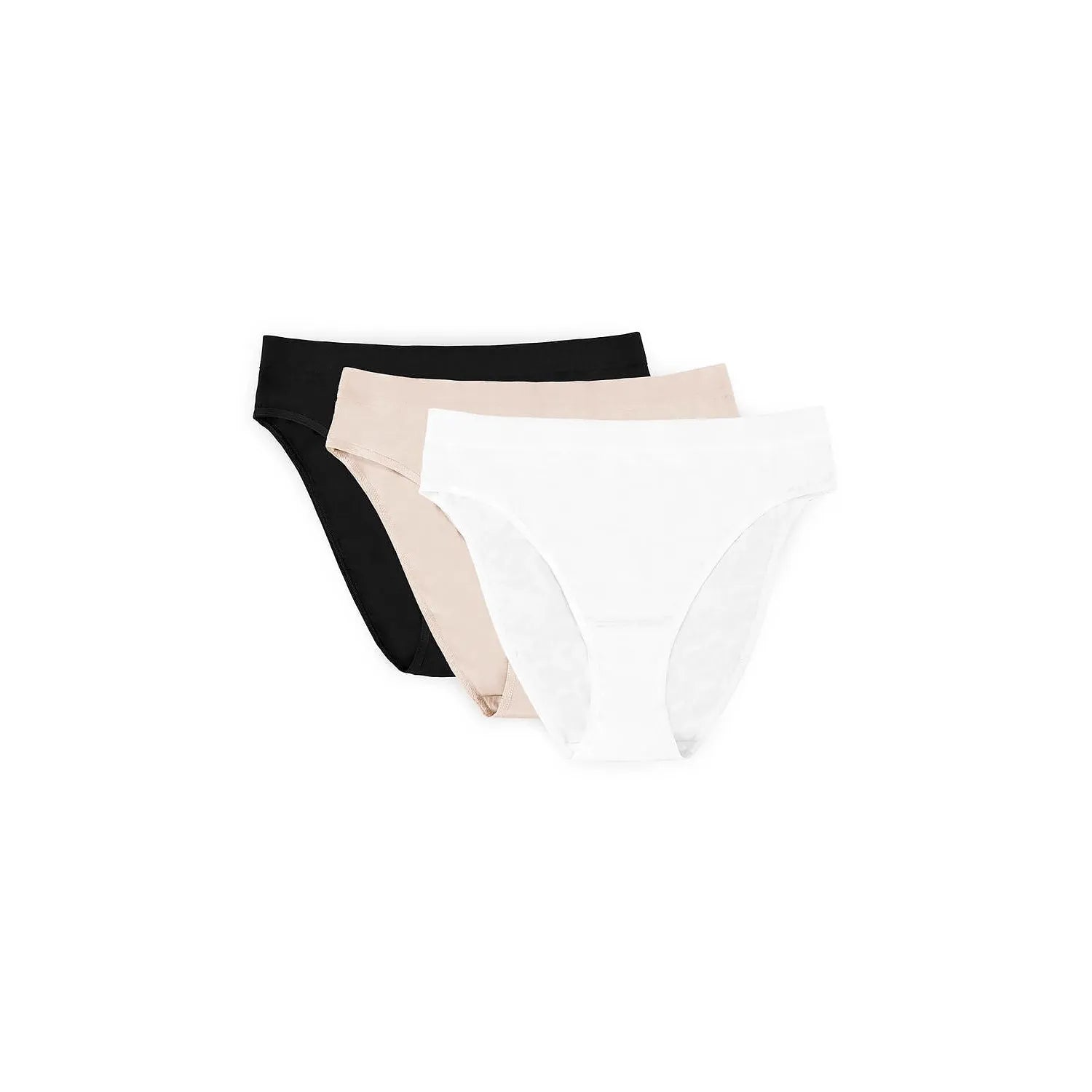 Ensemble culottes coton intime Gorteks 219492 coupe basse échancrée confort quotidien respirant biologique certifié OekoTex bande élastique taille coutures discrètes