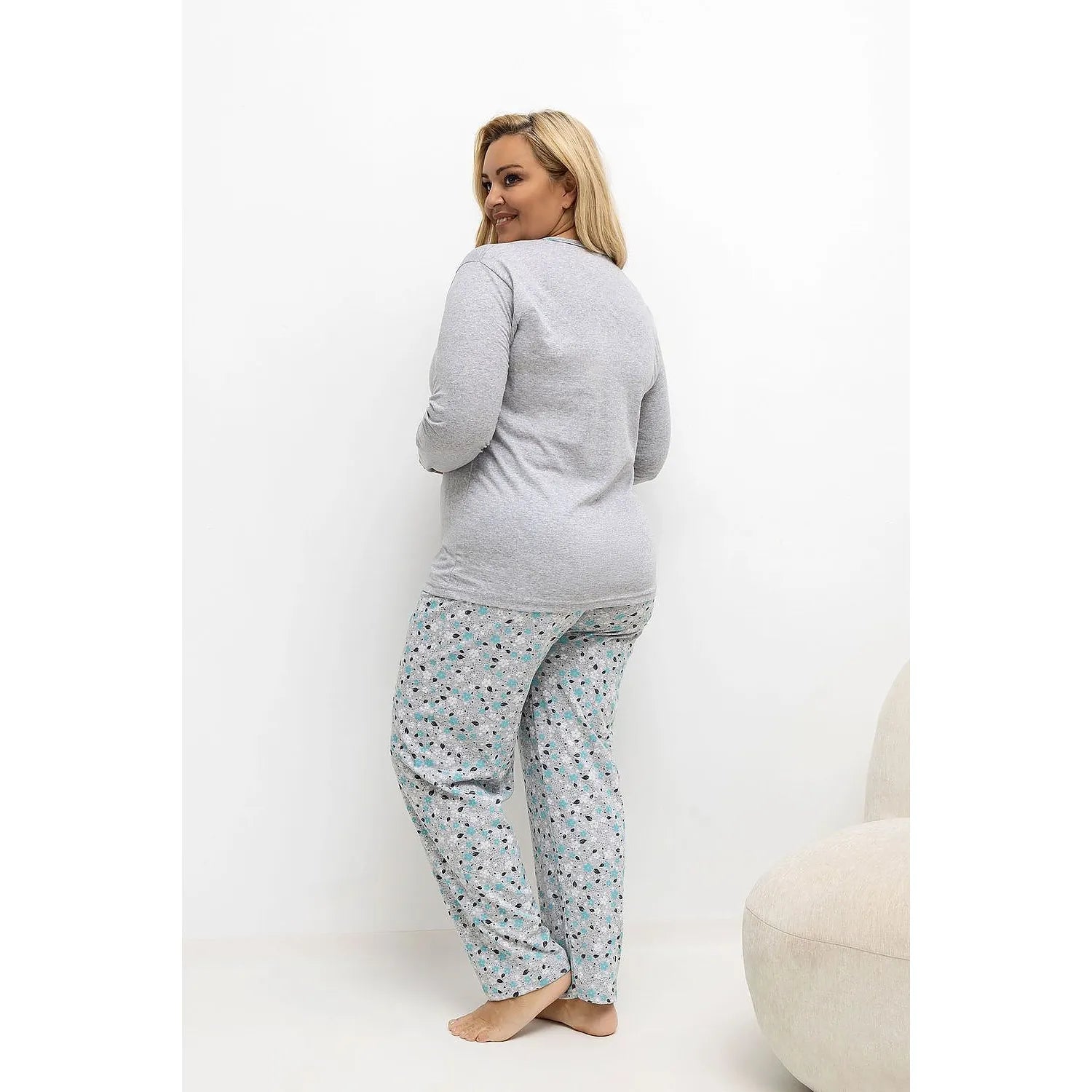  Pyjama Taille Plus model 221182 Forever Pink 