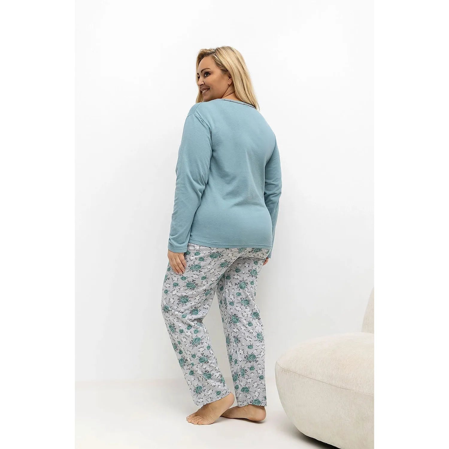  Pyjama Taille Plus model 221190 Forever Pink 