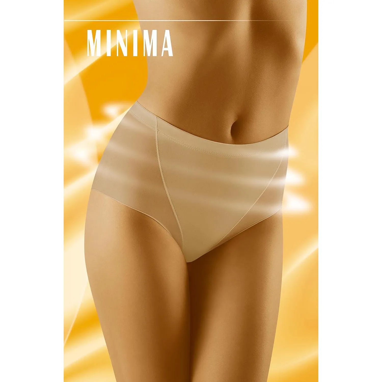 culottes gainantes wolbar modèle maille respirante taille haute confort beige élancée élégante invisible maintien élasticité douceur durabilité polyamide élasthanne