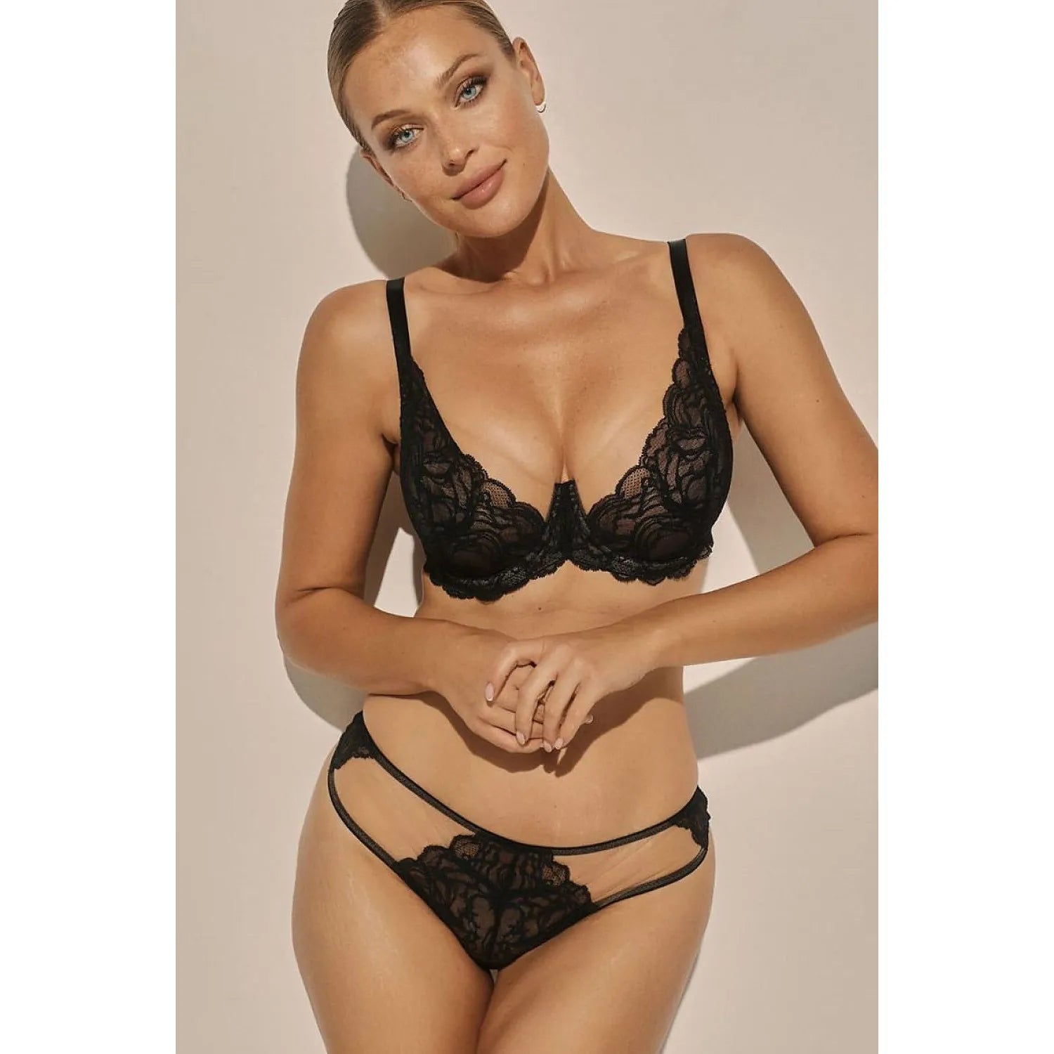 Culottes dentelle femme confort quotidien élégance Sand P-1226/3 Kinga