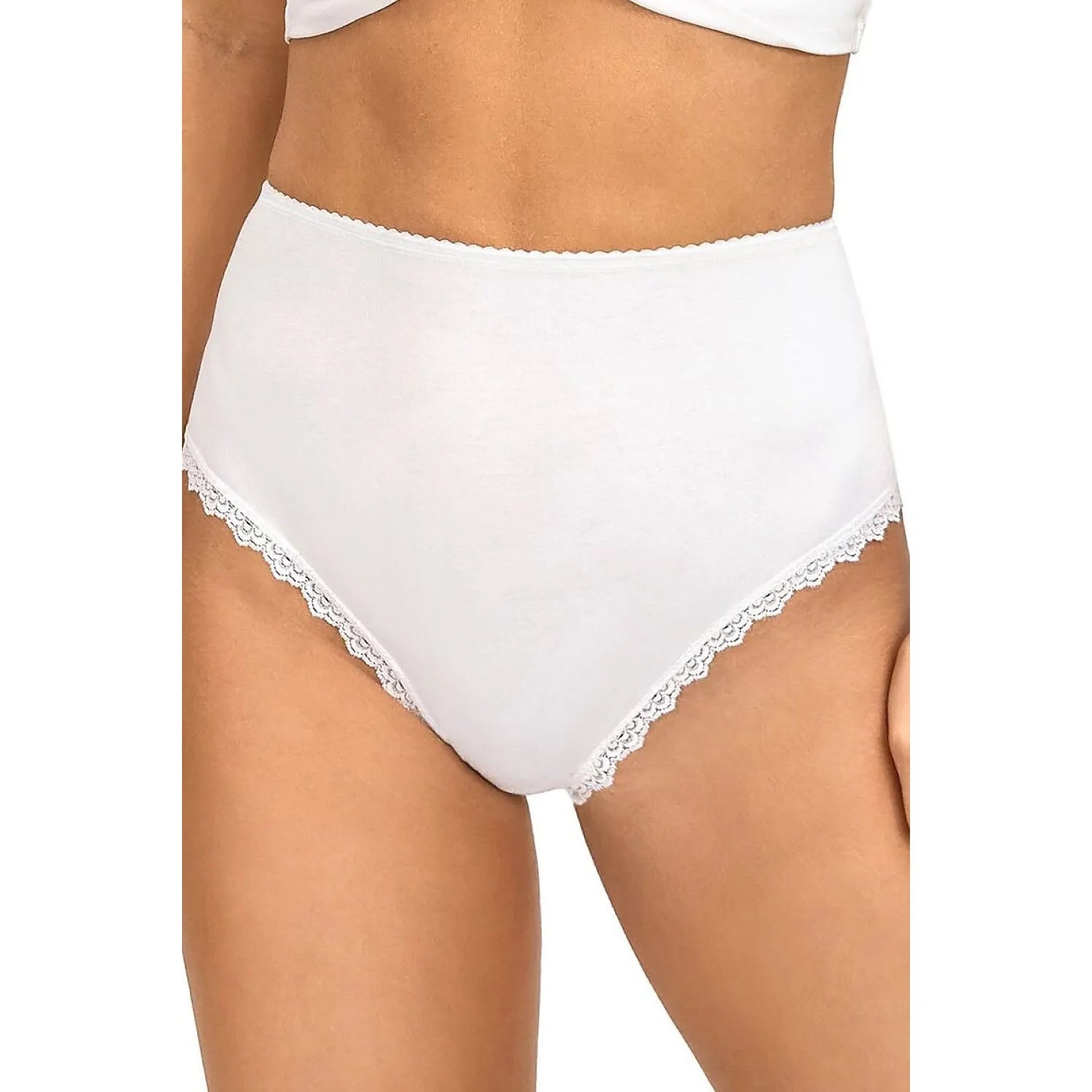 Culottes coton confort dentelle taille haute invisible femmes élégantes 251 Donna