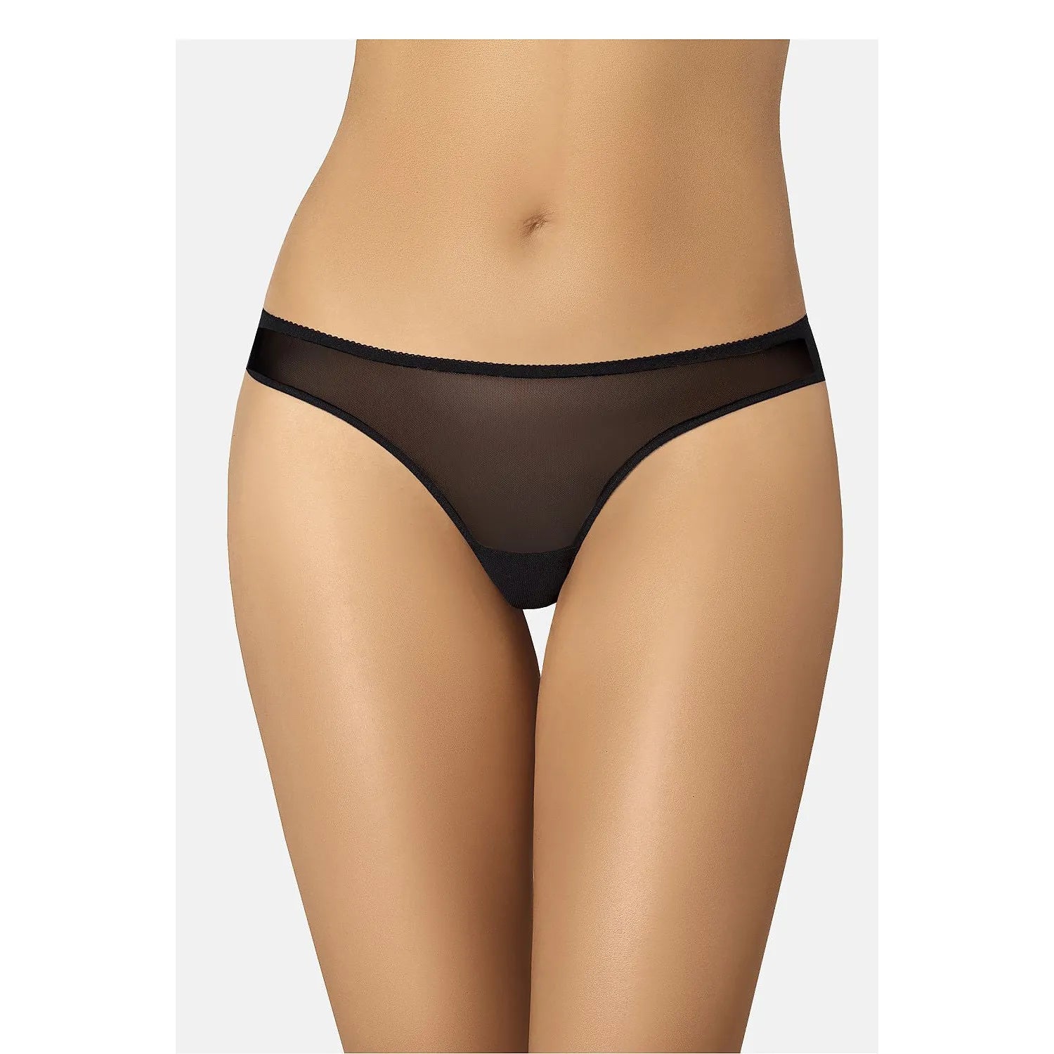 Culottes brésiliennes dentelle noire sexy femme motif rose échancrées confort