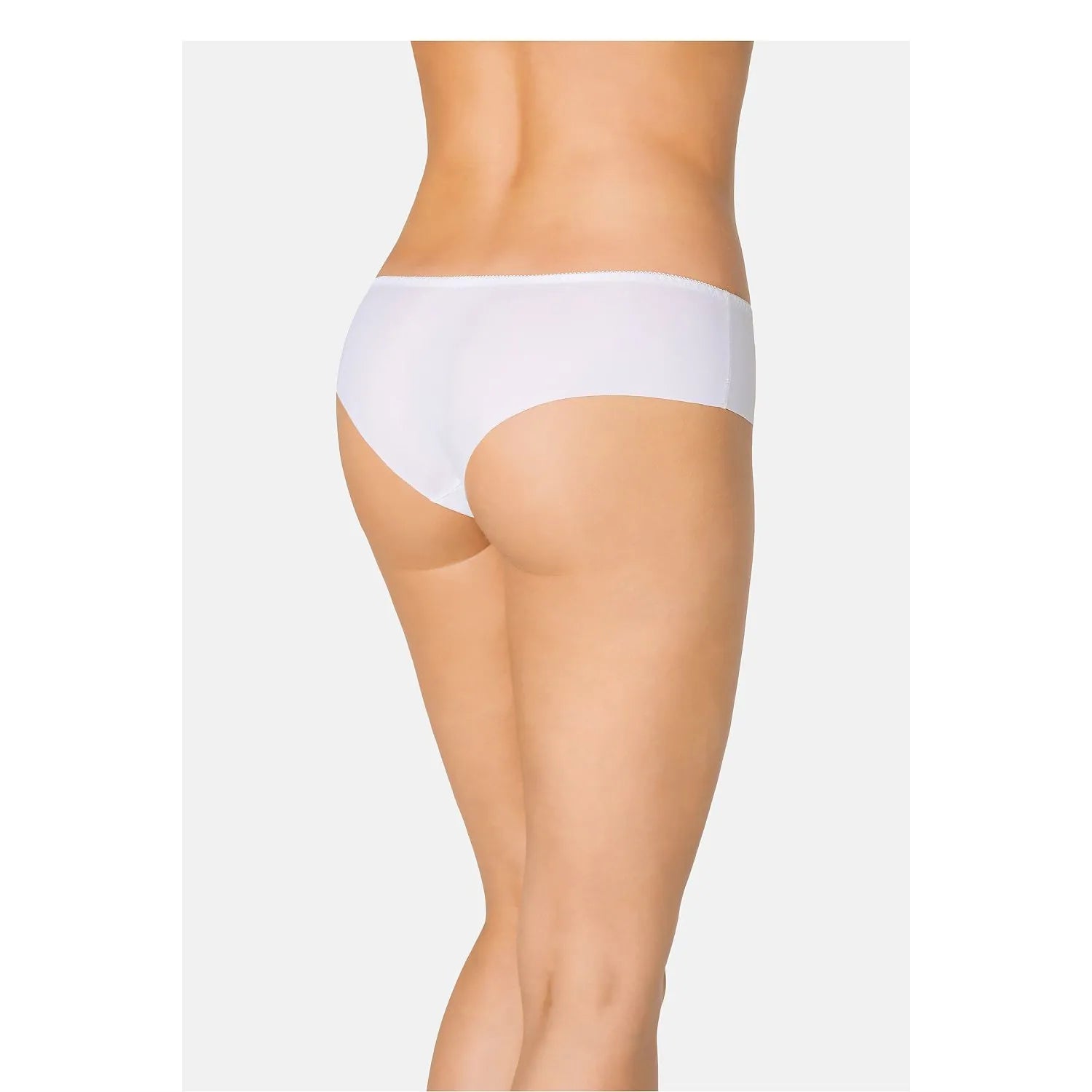 Culottes blanches sans couture taille basse en coton, confort féminin, invisibles sous vêtements, Teyli 228829.