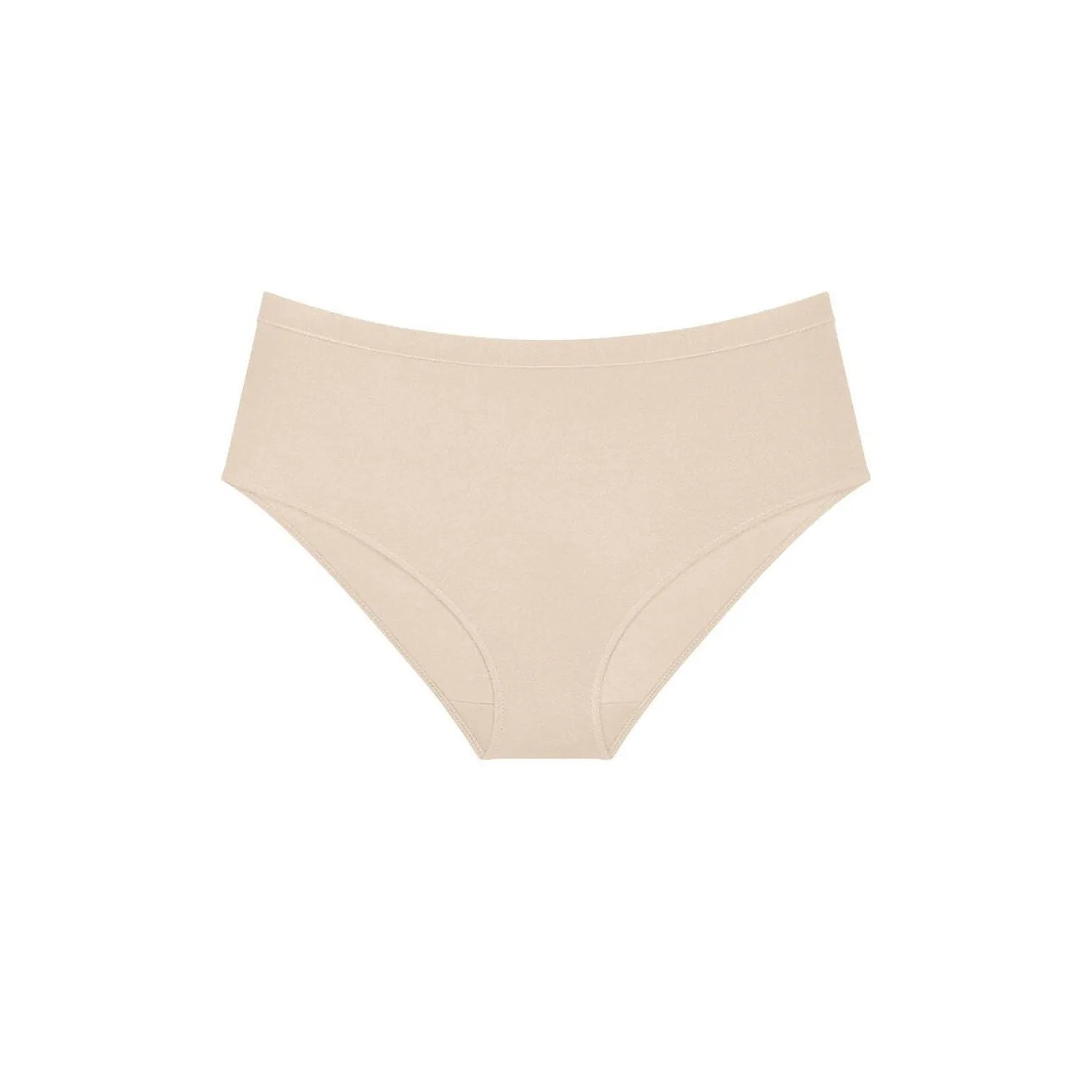 Culotte beige Triumph modèle 230304, taille haute, modal doux, design minimaliste, confort quotidien, respirabilité.