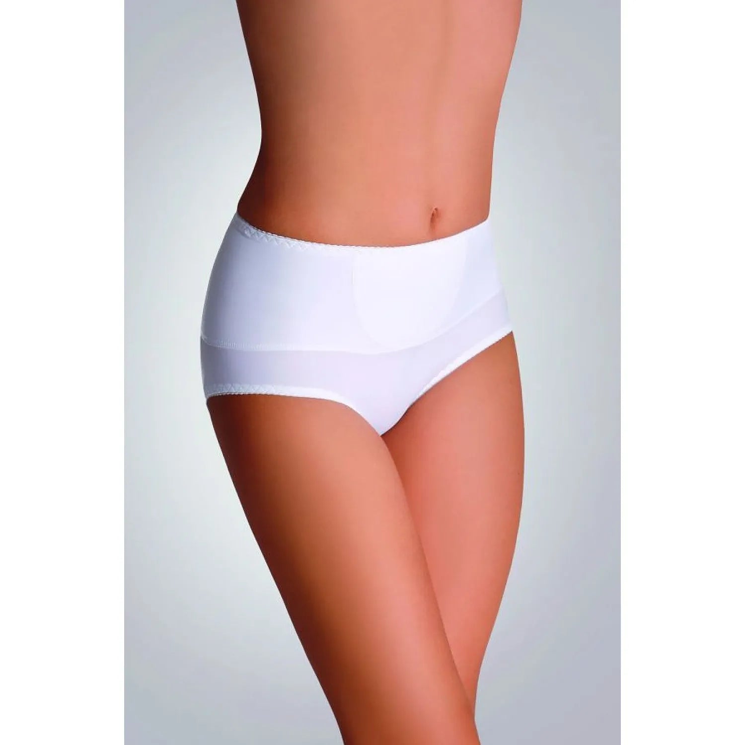 culottes modèle 66154 Eldar grande taille élasthanne polyamide confortable ergonomique respirante extensible maintien douceur blanche élégante