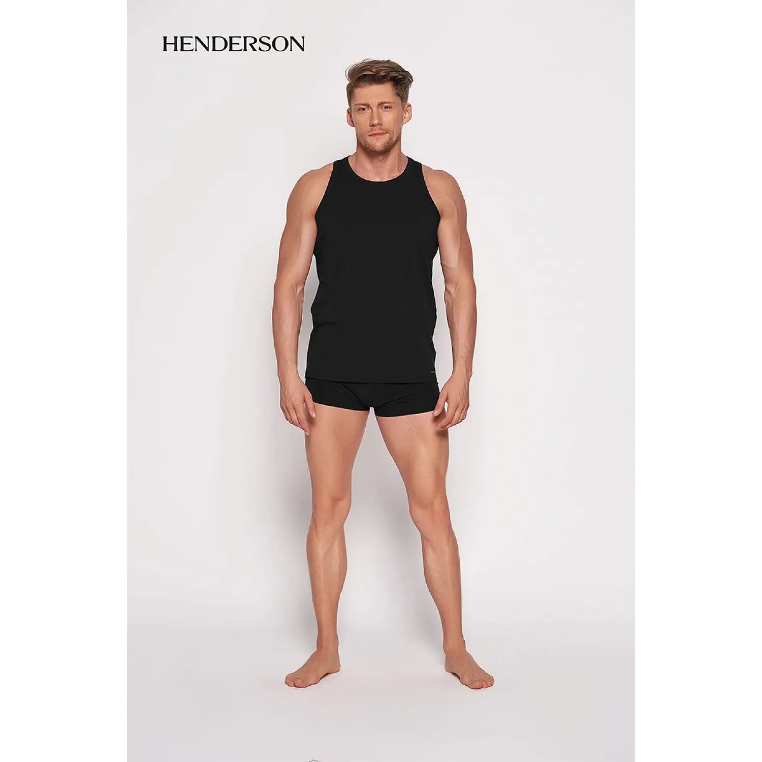 ensemble sous-vêtements homme débardeur boxer coton élasthanne noir respirant confort quotidien sport morphologies standard