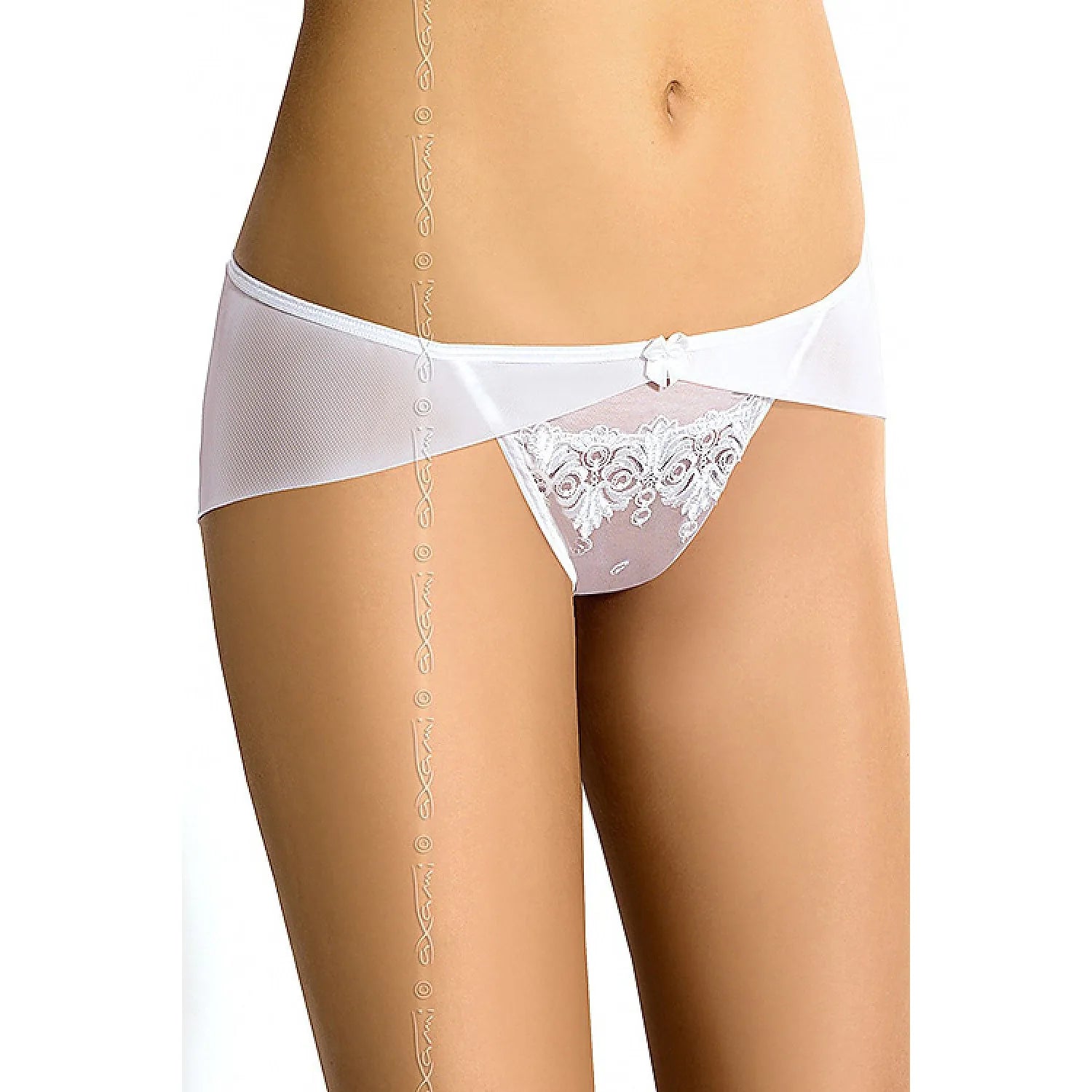 culottes gainantes coton élasthanne Axami modèle 34399 blanc tailles variées S M L XL confort maintien silhouette affinée discrète durable