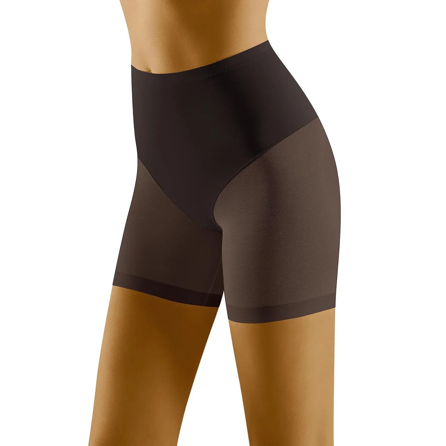 culotte modelante invisible wolbar relaxa élasthanne polyamide respirante confortable maintien amincissante finition plate discrète douce durable antiirritations noire tailles