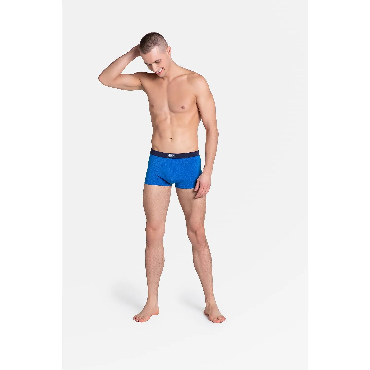 Boxer hommes Henderson Premium confortable couleur calme imprimé délicat coton elasthanne viscose taille ajustée Hanche L M XL XXL XXXL