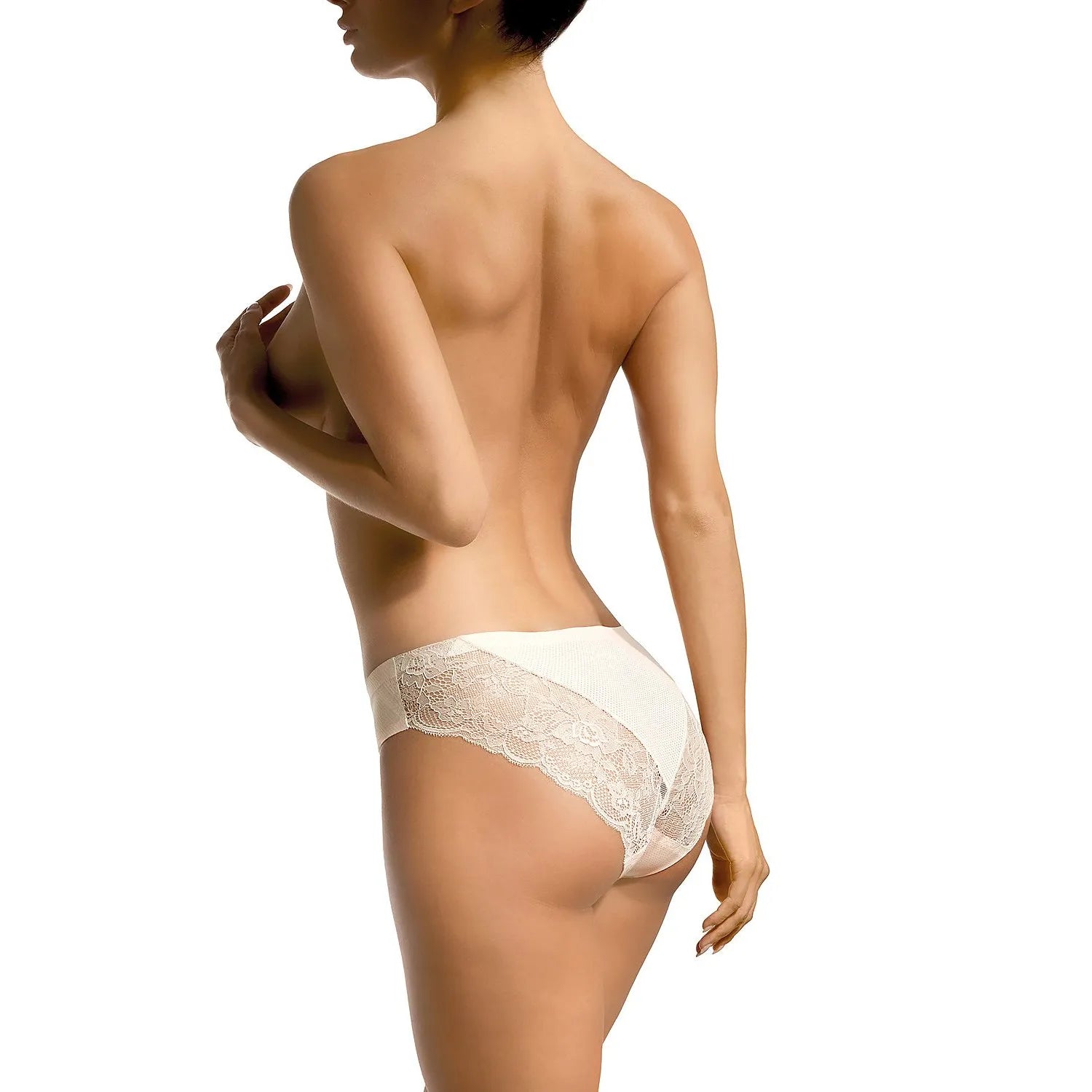 Culotte Babell 155142 en dentelle sensuelle, tissu extensible et respirant, disponible en 5 couleurs, lingerie féminine.