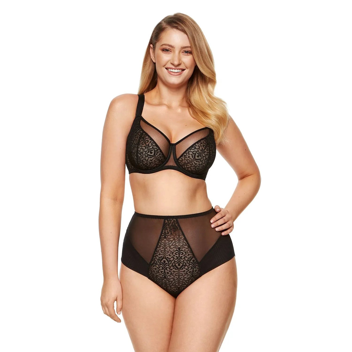Culottes Gorteks 171865 taille haute tissu plissé motifs orientaux coton gusset lingerie féminine confort élégance tailles 36-52