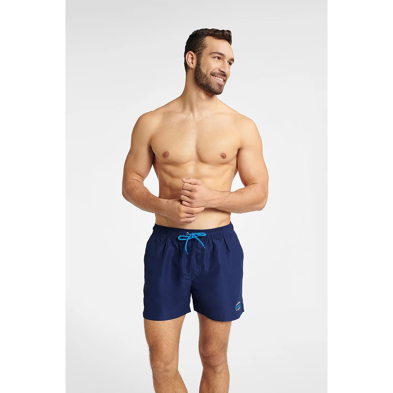 Brief de bain pour homme GUARD bleu marine élastique ajustable coupe classique design minimaliste fonctionnalité exceptionnelle polyester haute qualité