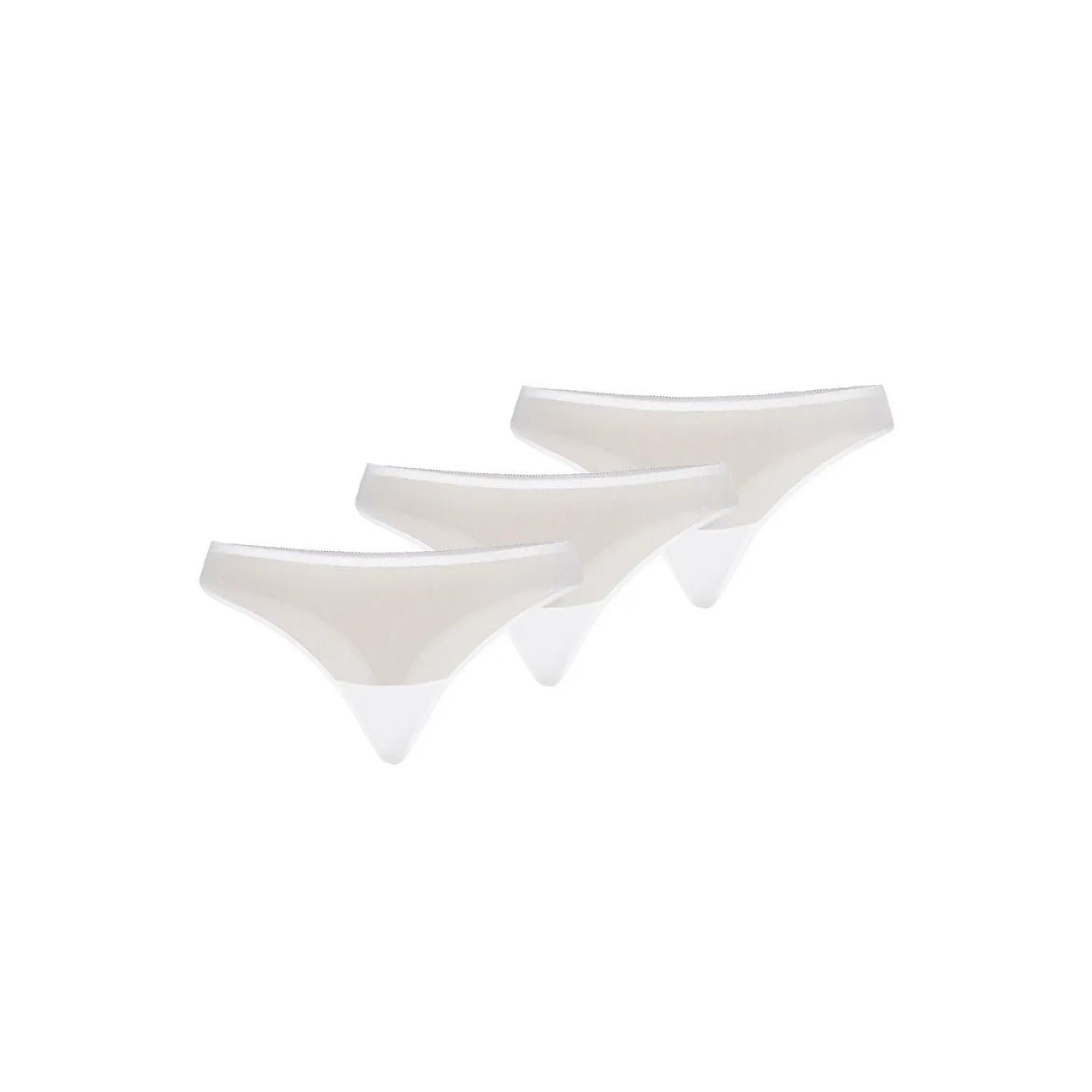 Ensemble de strings blancs pour femmes, lingerie minimaliste, confort et élasticité, taille basse, cuisse haute, maintien sûr, doux, élégant, quotidienne, discrétion, style moderne, qualité supérieure