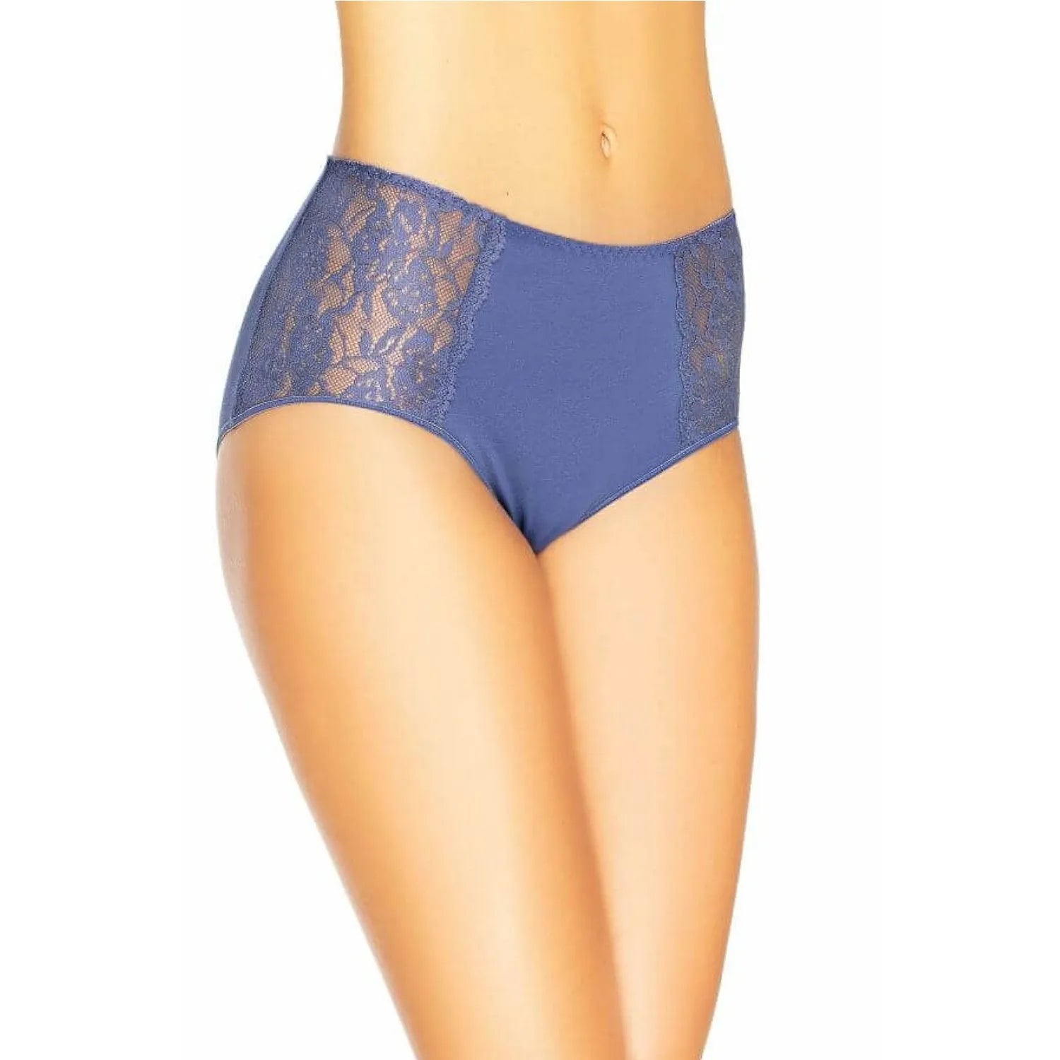 Culottes dentelle fleurie coton élasthanne 182866 Teyli lingerie élégance confort sous-vêtements féminins mode intime