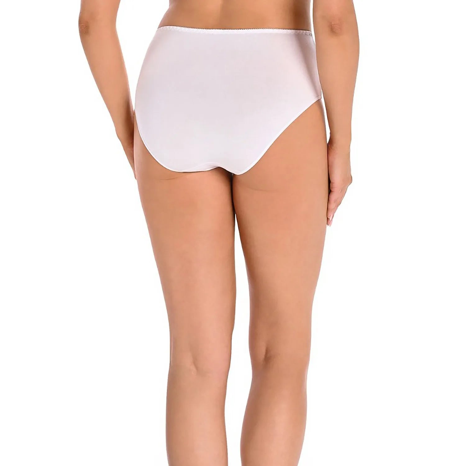 Ensemble culottes taille haute Teyli en coton blanc, design discret et confortable, idéal pour le bien-être quotidien.