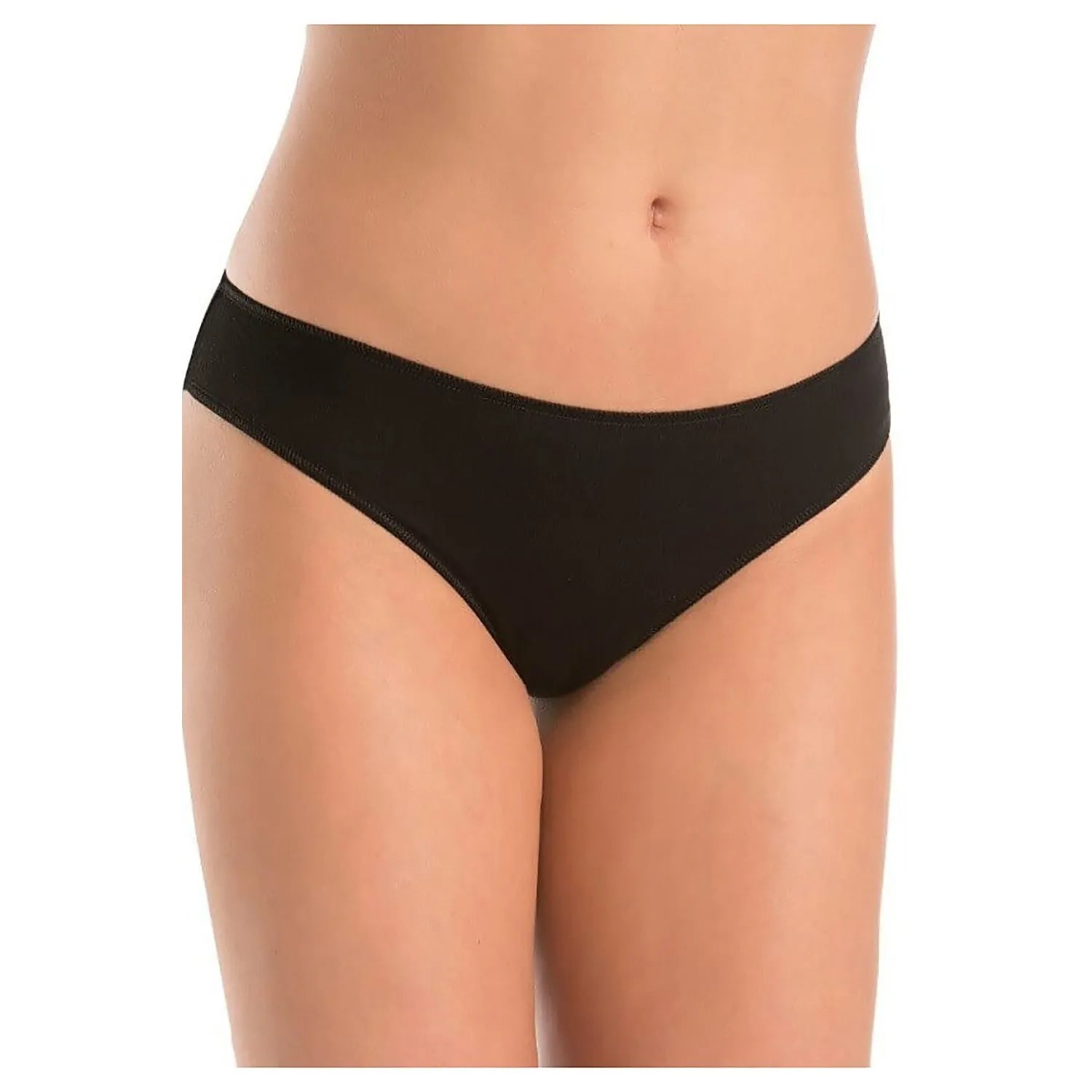Culottes Elisa classique noir Teyli coton élasthanne maintien respirant taille basse doublure entrejambe bords élastiques jambes confort discret élégant