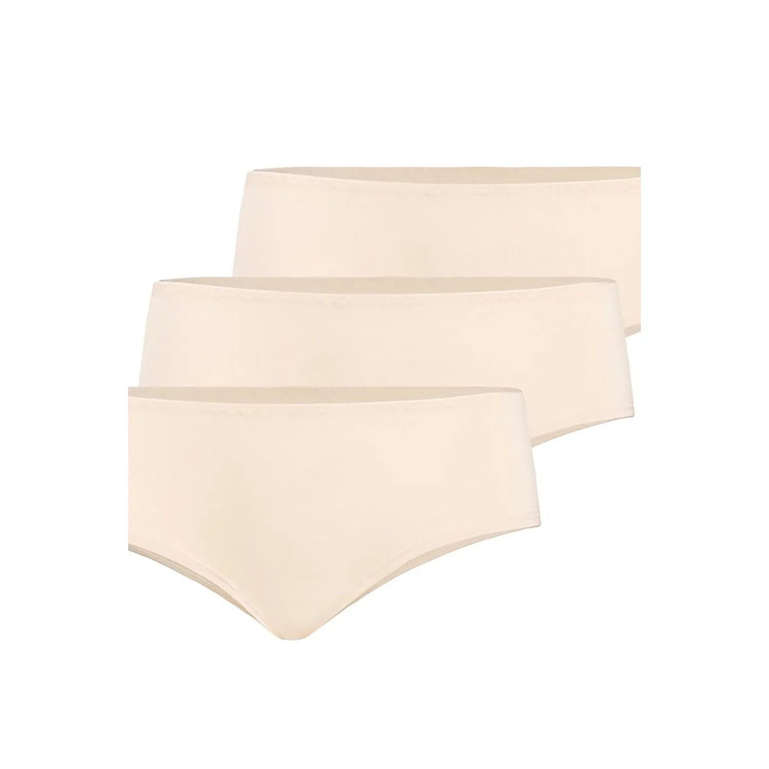 ensemble culottes bambou beige trois pièces confort discrétion quotidien sans coutures douceur respirant invisible taille haute classique cadeau féminin