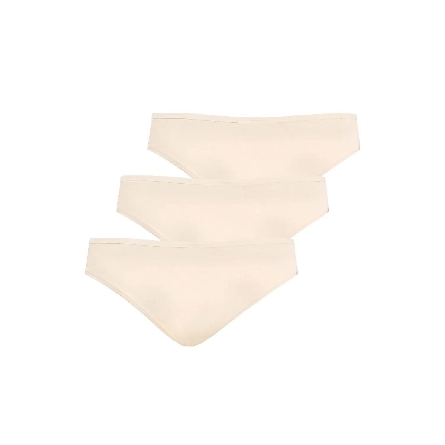 culottes bambou beige classique lot trois tailles XS S M L XL XXL confort respirant doux discret invisible entrejambe doublé