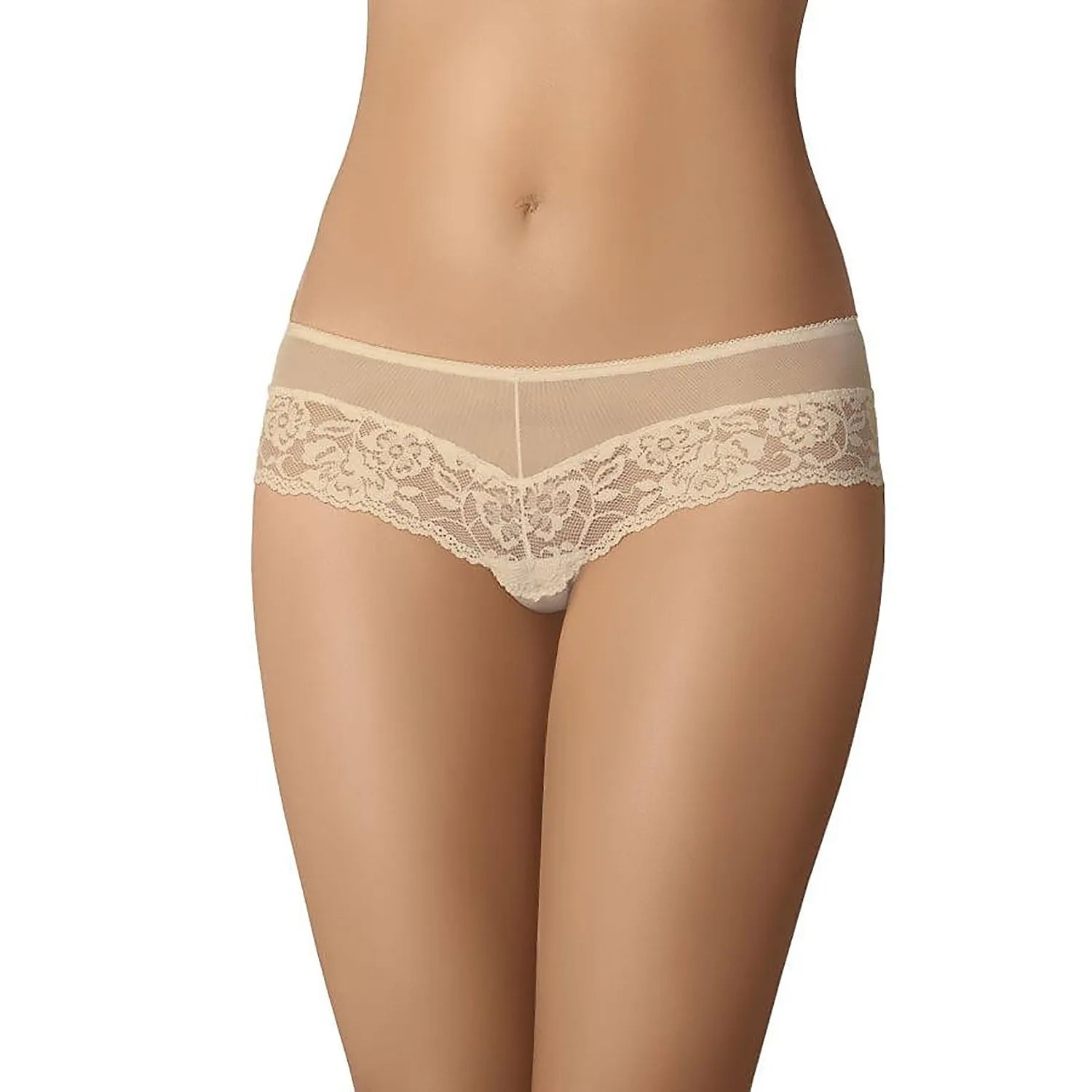 Culottes brésiliennes model 183591 Teyli lingerie féminine élégance et confort dentelle florale maille semi-transparente lingerie sexy discrète femmes