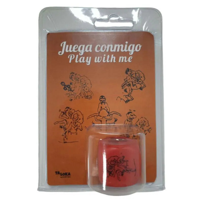 Dé Érotique Rouge Trente Millimètres Portable Ludique Sensuel Durable Transportable Escapades Complicité Intimité Stimulation Postures Aventure Cadeau Original