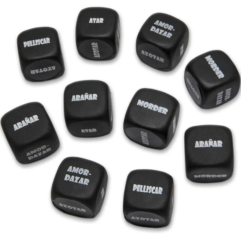 Dés noirs sensuels compacts élégants raffinés mystérieux surprenants portables intimes couples ludiques érotiques romantiques hypoallergéniques sécurisés
