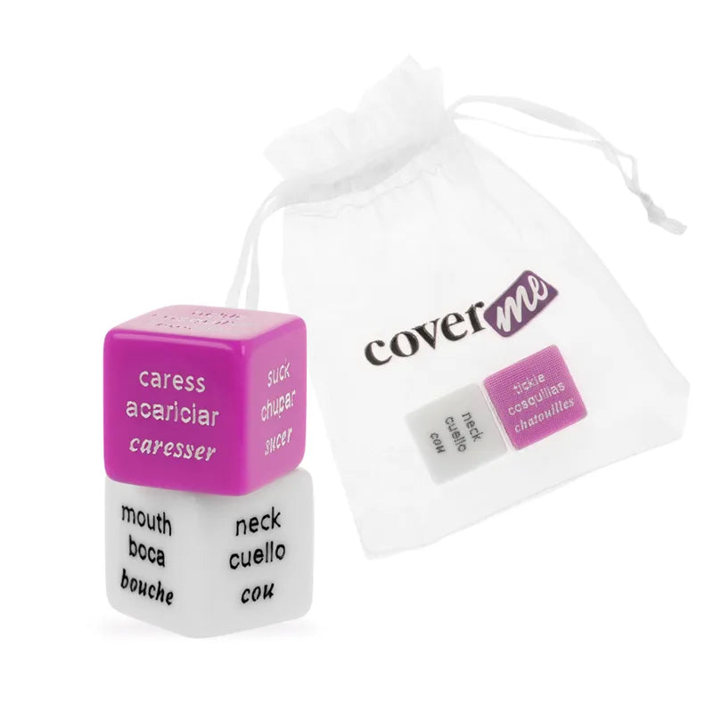 dés érotiques résine sans phalates haute qualité portable compact pochette satinée élégants européens sûrs non toxiques