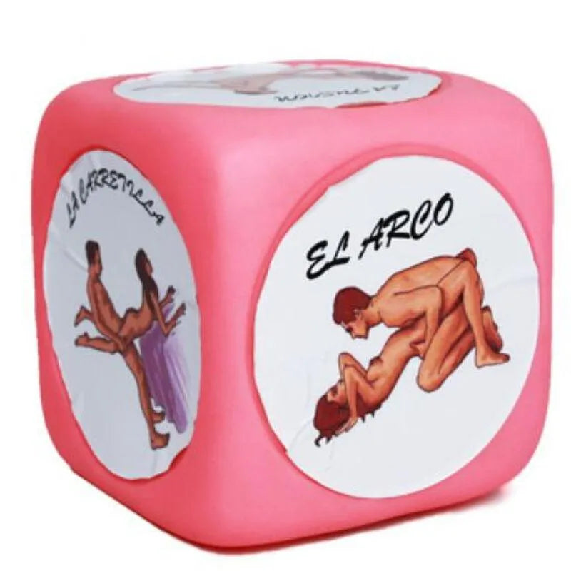 dés érotiques positions sexuelles rose géants impressionnants ergonomiques maniables durables sûrs ludiques amusants festifs originaux couples intimes soirées