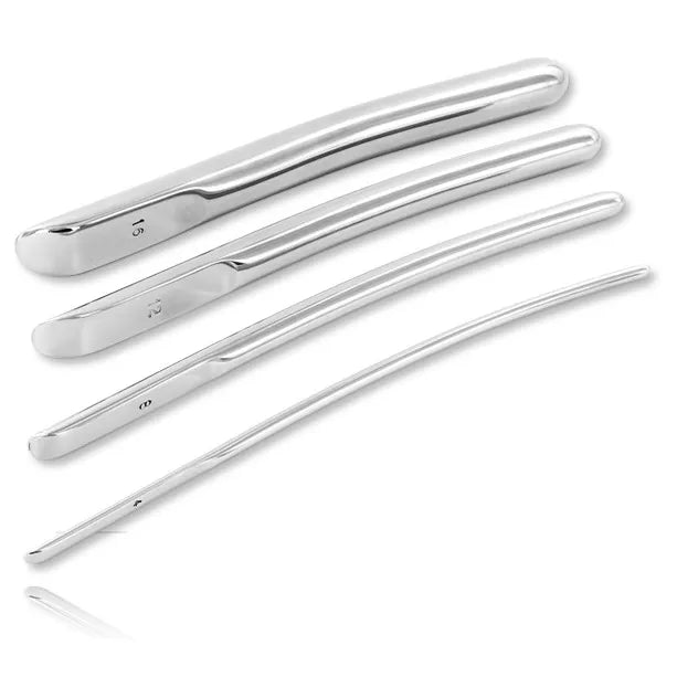 dilatateur urétral quatre millimètres acier inoxydable monobloc lisse ergonomique hygiénique durable robuste stérilisable précis confortable réutilisable professionnel personnel contrôle progressif